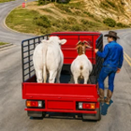 Ikon Animal Transport Farm Game 3D