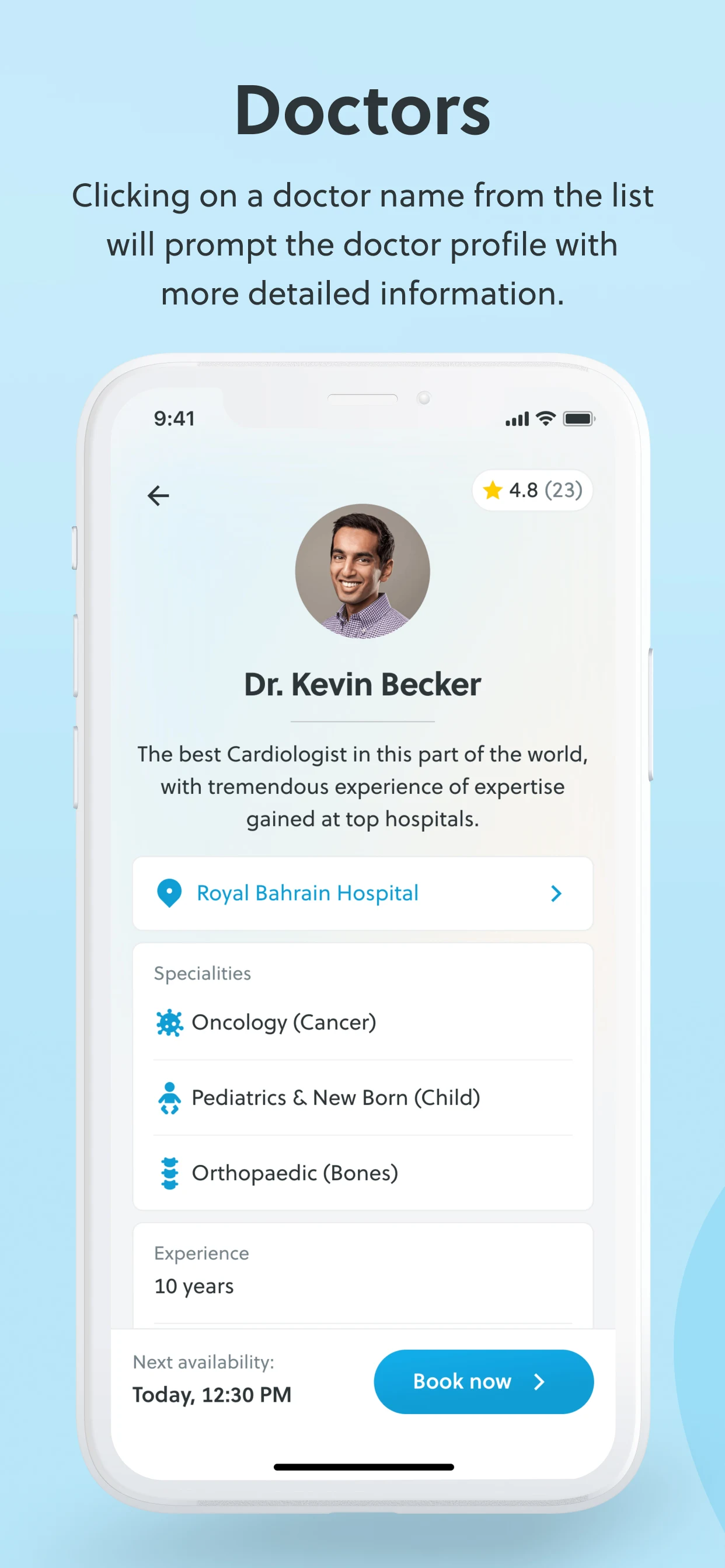 Doctori screenshot