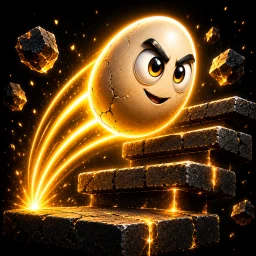 Egg vs Stairs