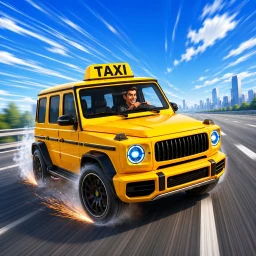 Taxi Driver Simulator Games 3D