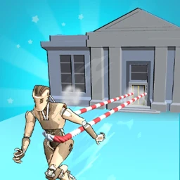 Symbol von Robot Pulling House