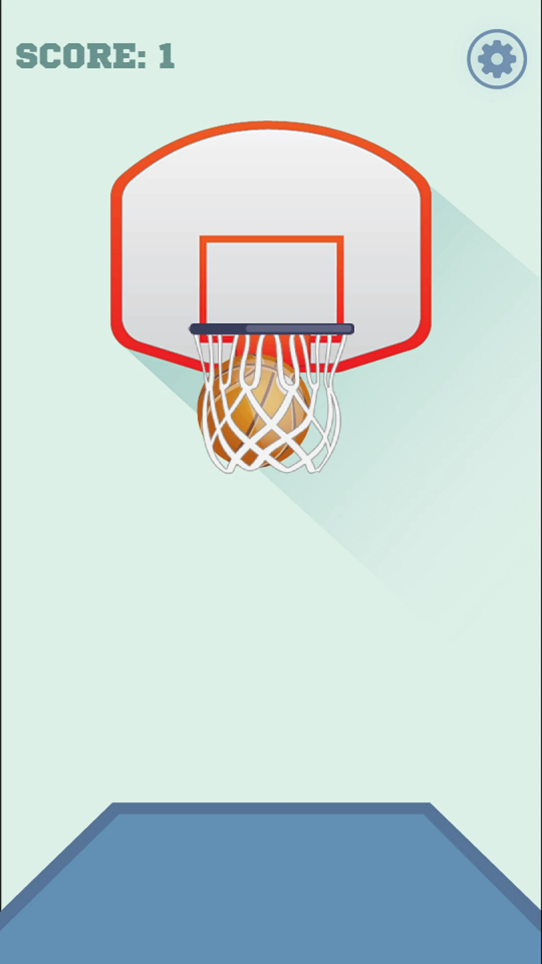 Flick Basketball screenshot