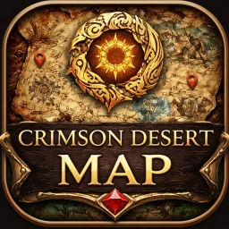 Ikon Crimson Desert Map