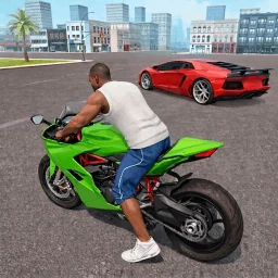 Значок Bike Driving Gangster Game 3D