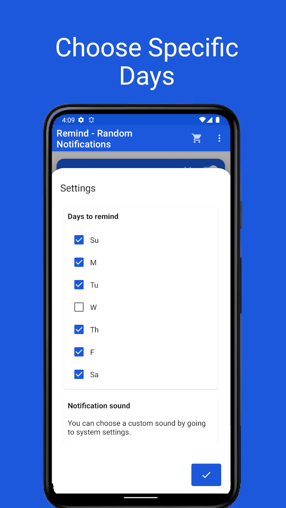 Remind - Random Notifications screenshot
