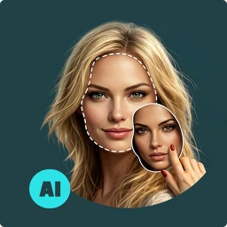 Biểu tượng AI Face Swap – Photo & Video