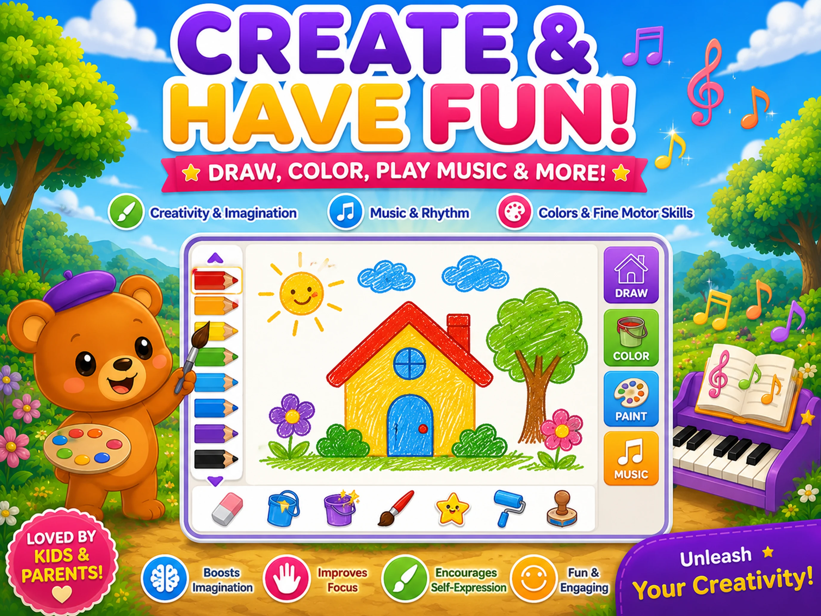 Preschool Learning Games MOMO screenshot