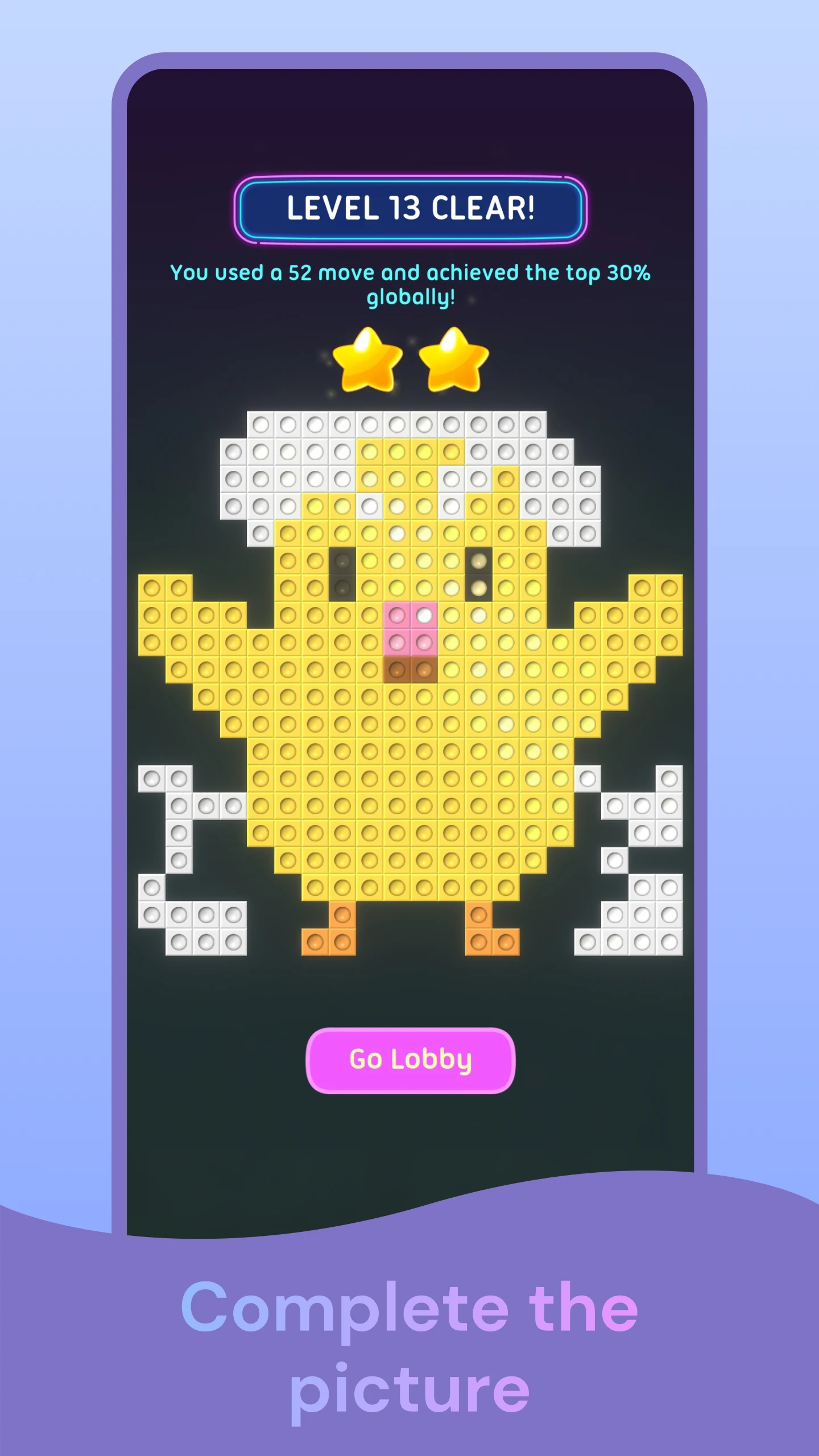 Floodlet: Bubble Pop Coloring screenshot
