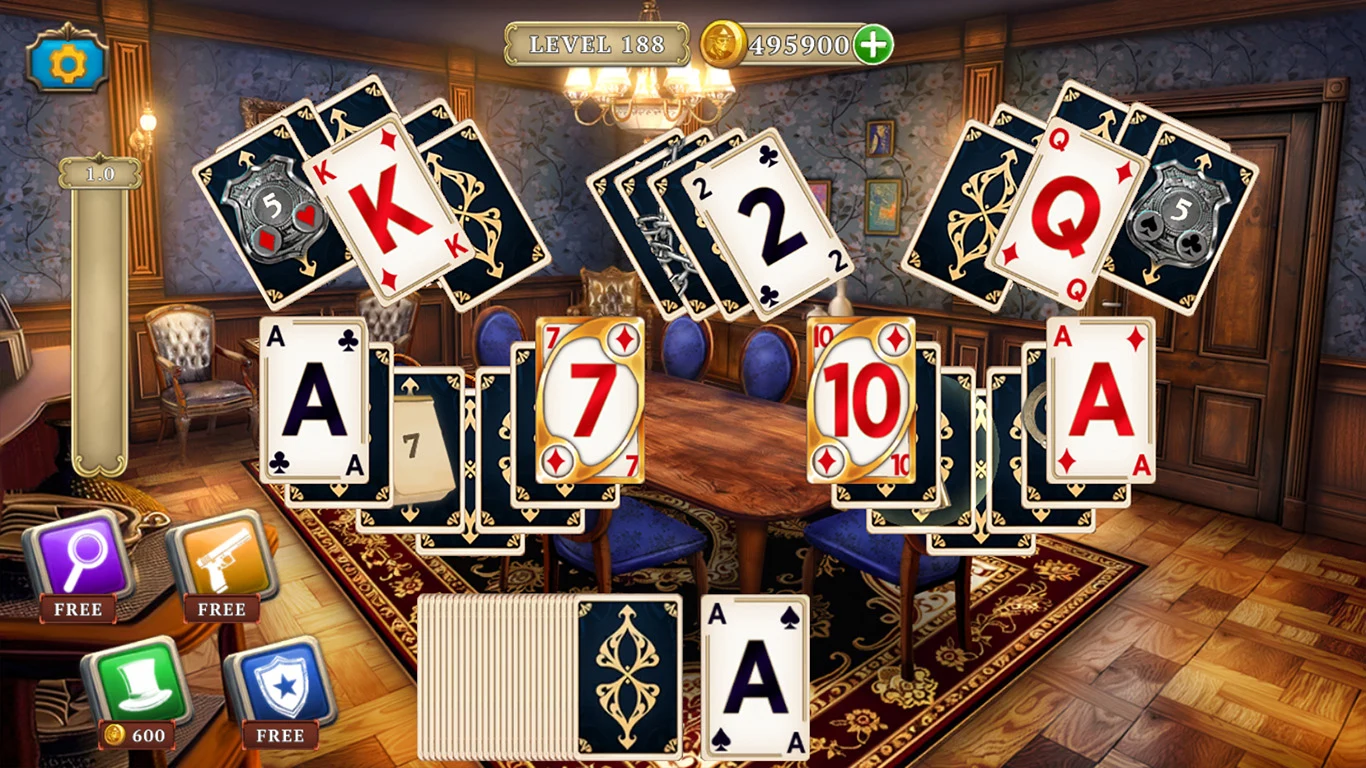 Detective Secrets Solitaire screenshot