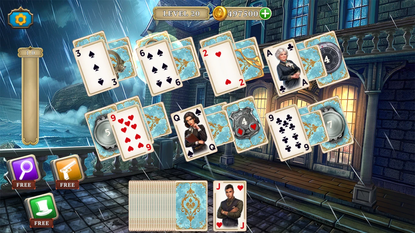 Detective Secrets Solitaire screenshot