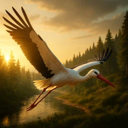 Symbol von The White Stork