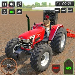 Значок Real Farm Tractor Driving Game