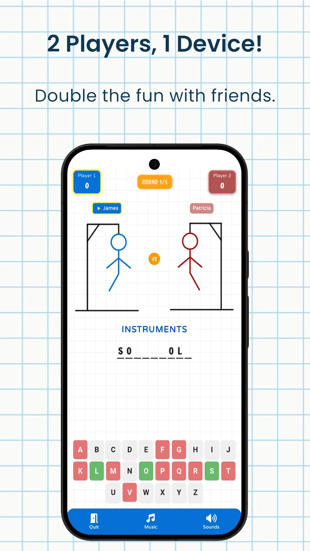The Hangman Online Multiplayer screenshot
