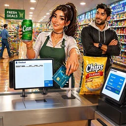 Ikon Supermarket Chaos Simulator 3D