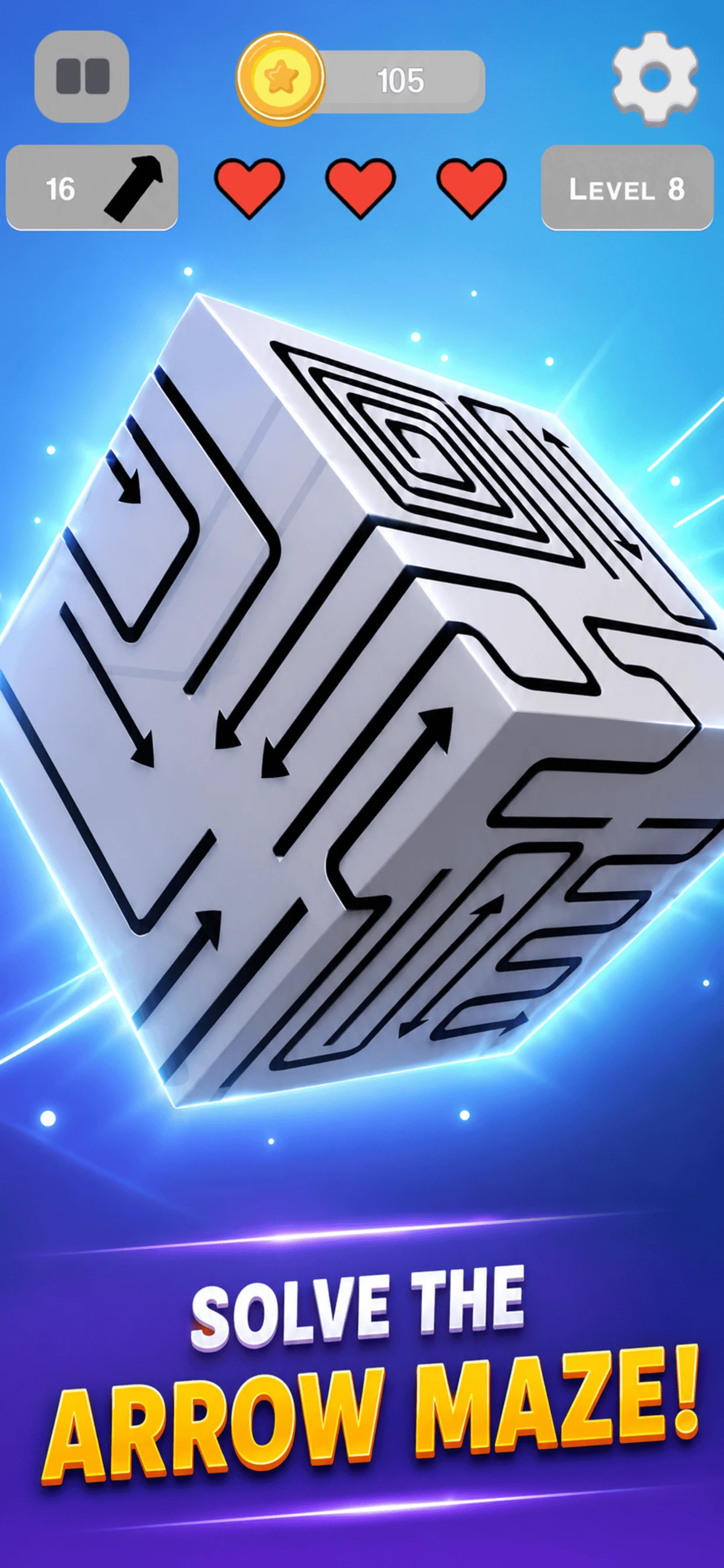 3D Arrows Escape Puzzle screenshot