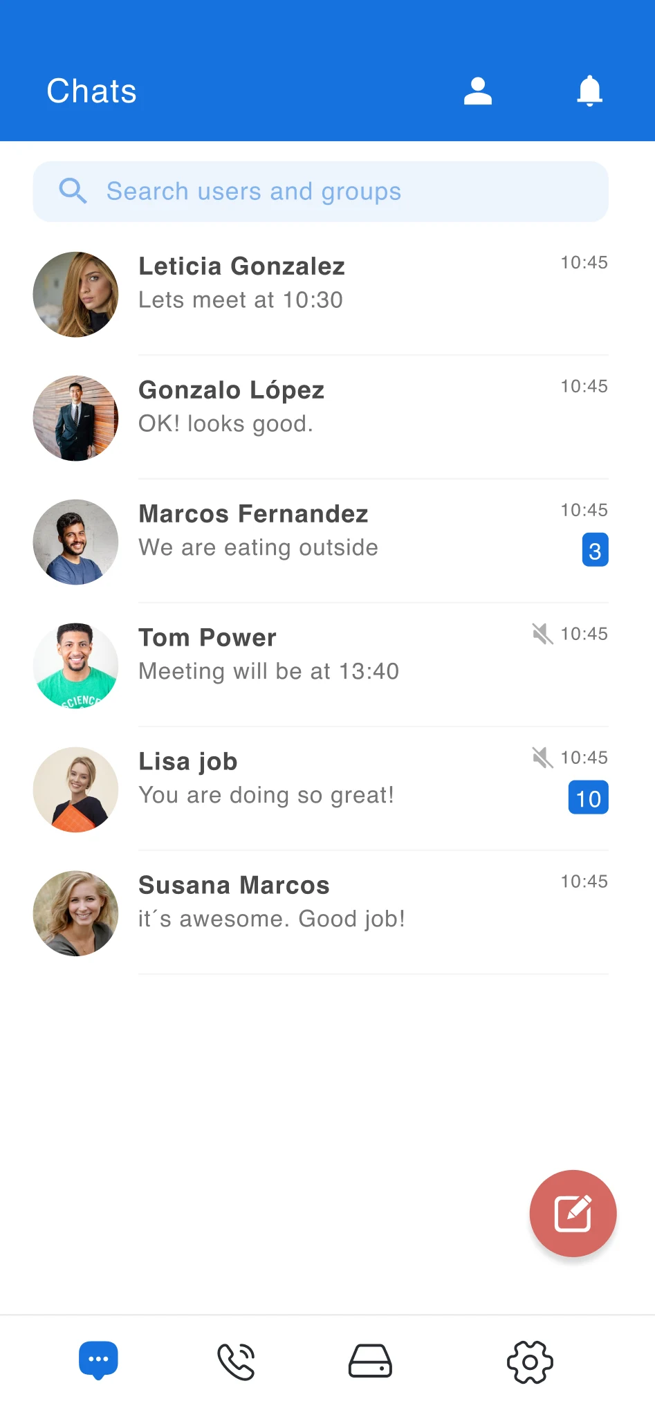 IMBox.me - Work messaging screenshot