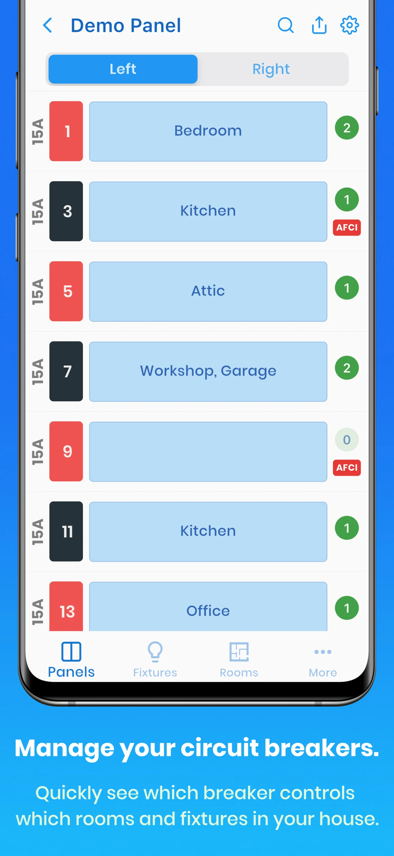 Breaker Box: Panel Directory screenshot