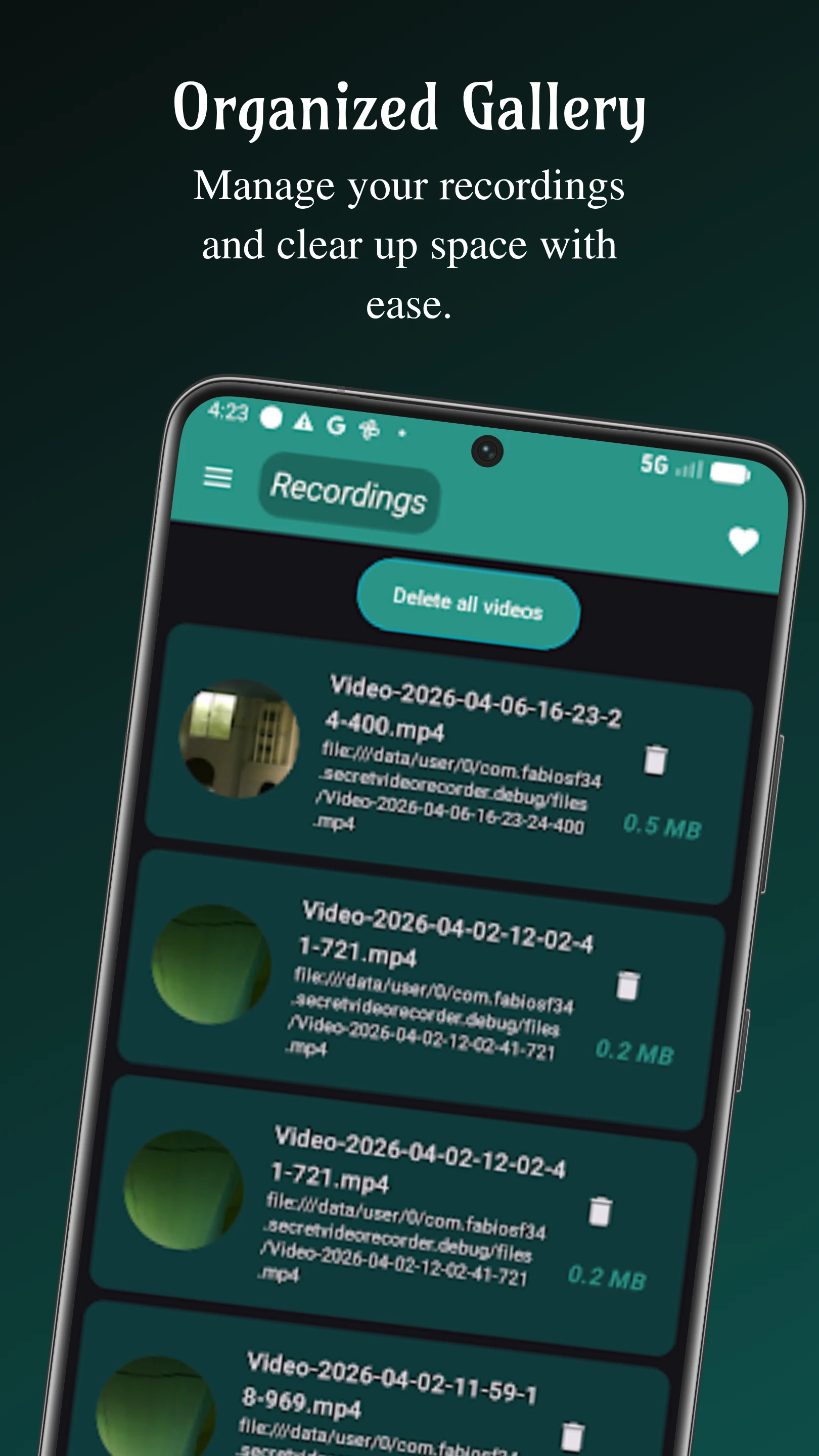 SVR - Secret Video Recorder screenshot