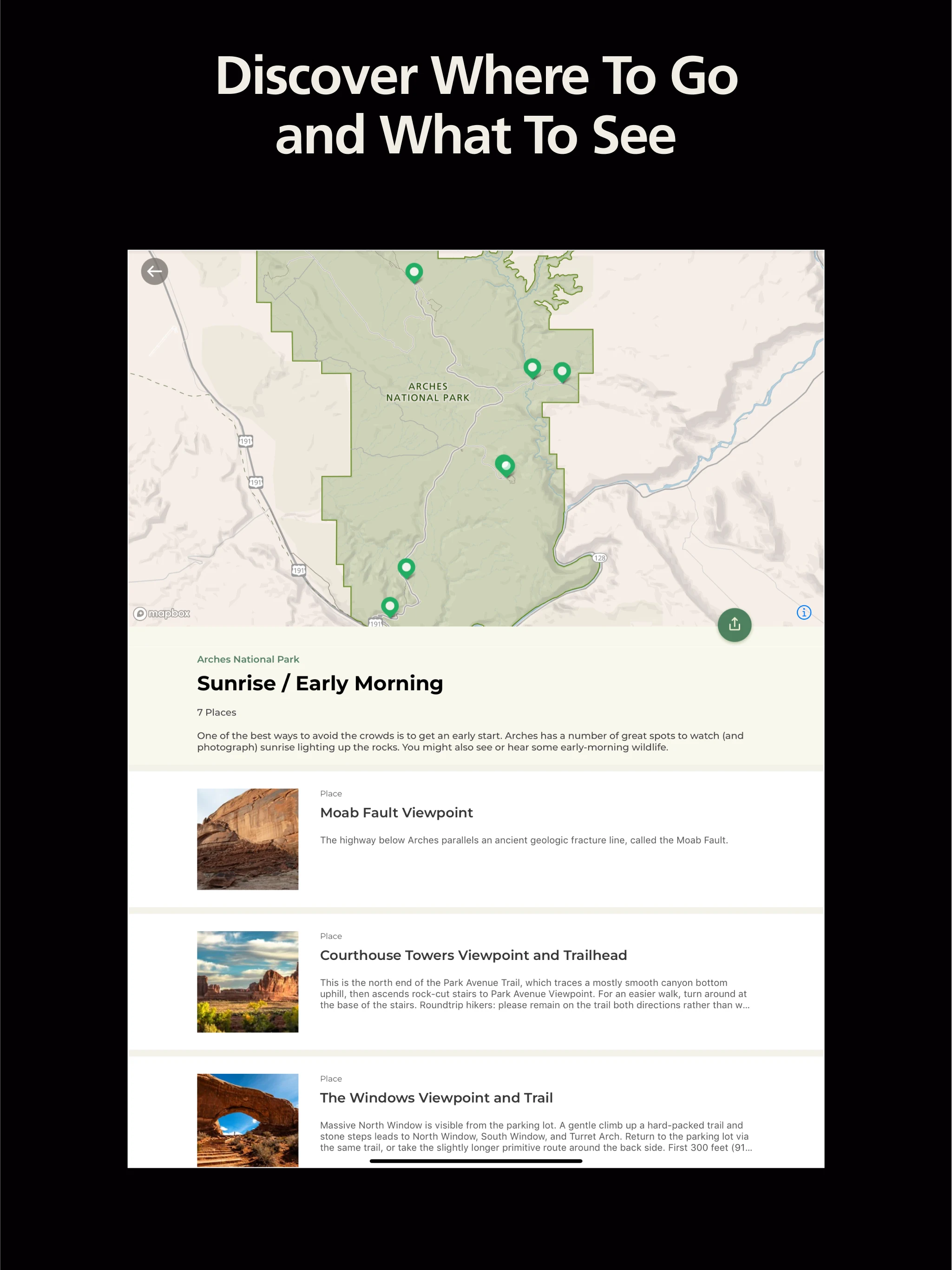 National Park Service screenshot