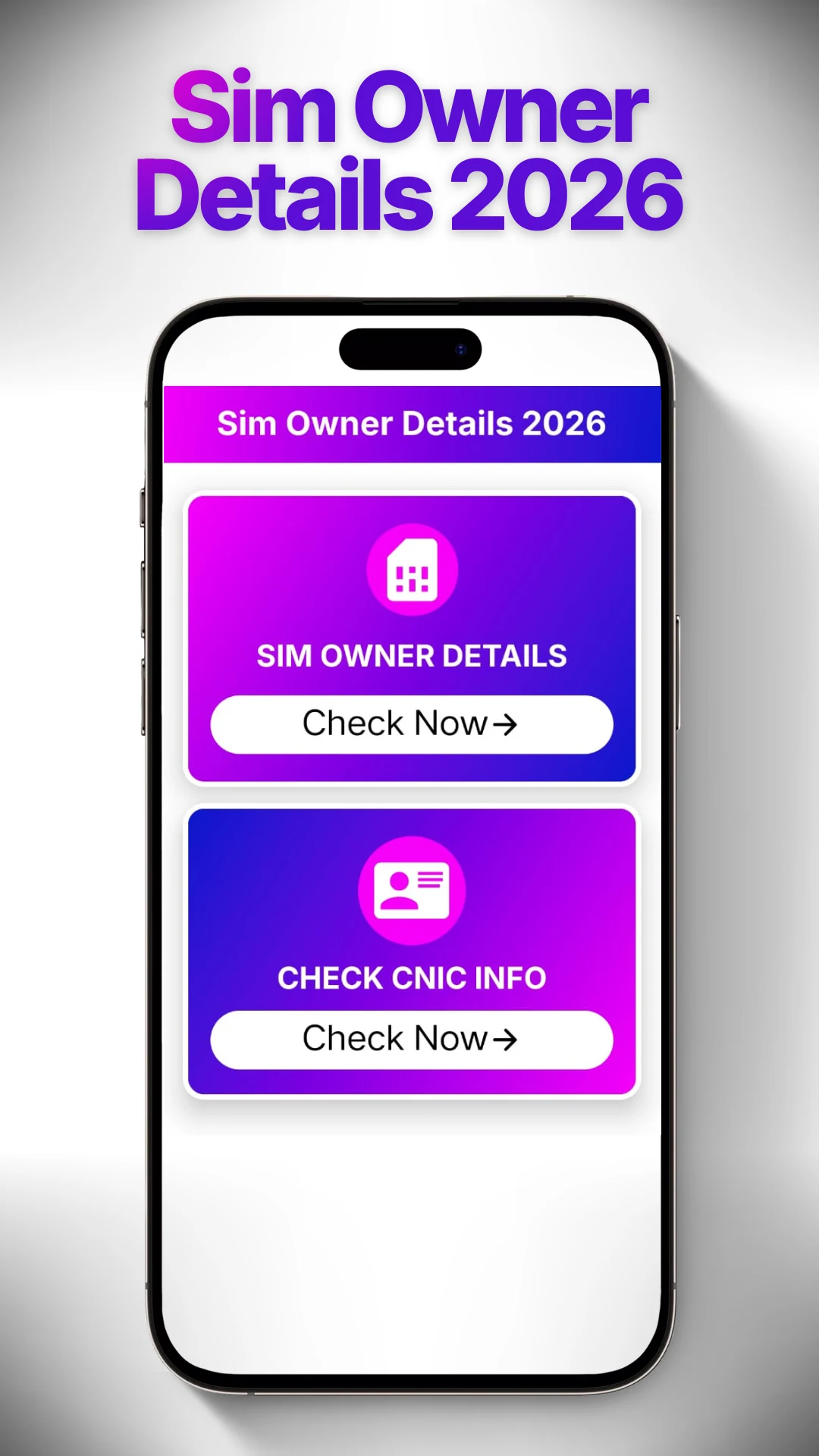 Sim Owner Details 2026 screenshot