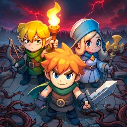 Значок Top Heroes: Kingdom Saga