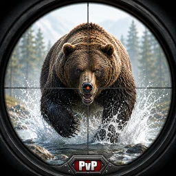 Animal Hunting Sniper PvP Game icon