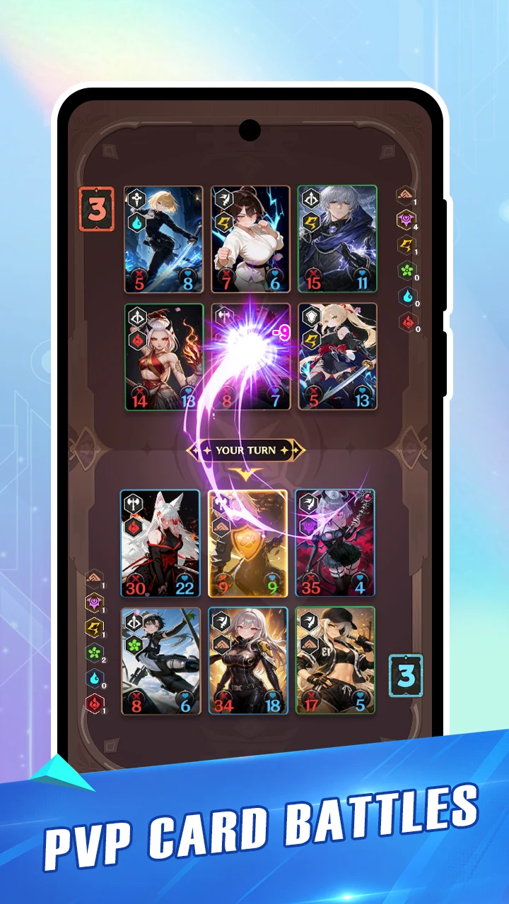 Anime TCG Merge Battle screenshot