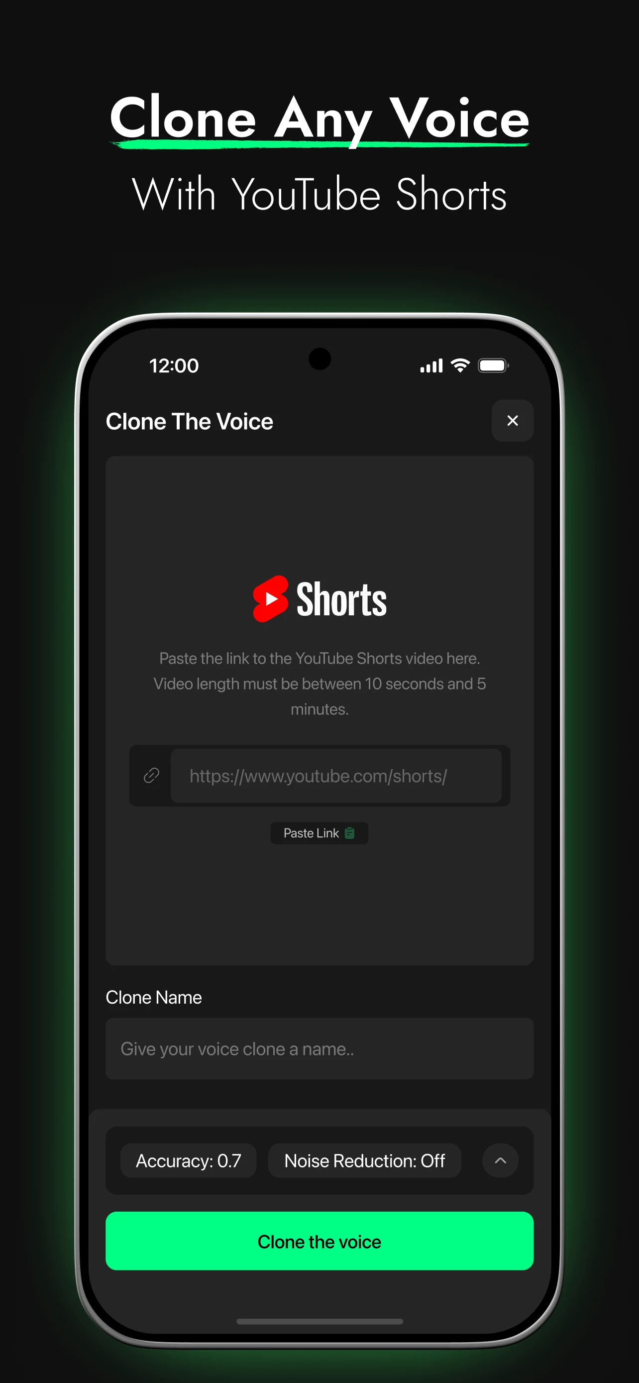 Voice Clone: AI Voice Cloning screenshot