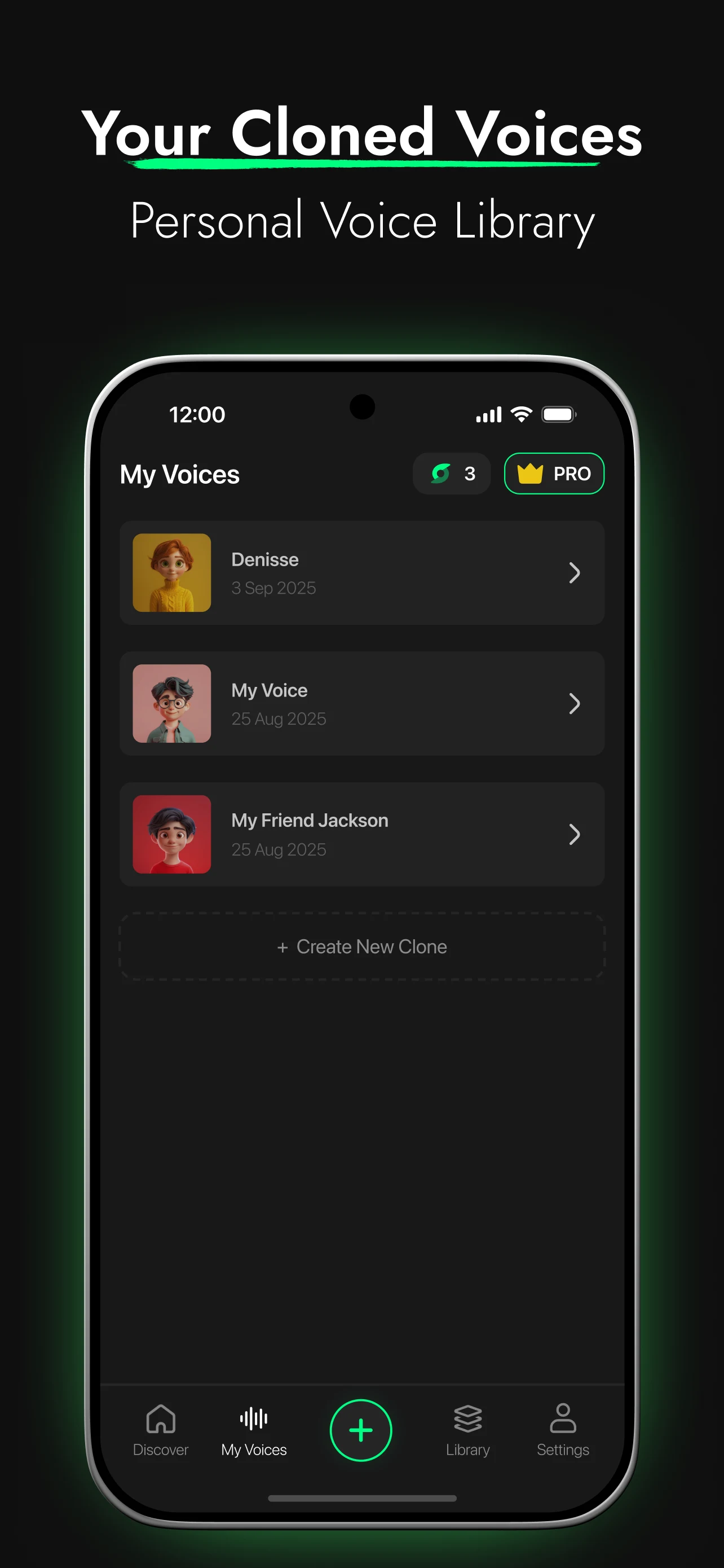 Voice Clone: AI Voice Cloning screenshot