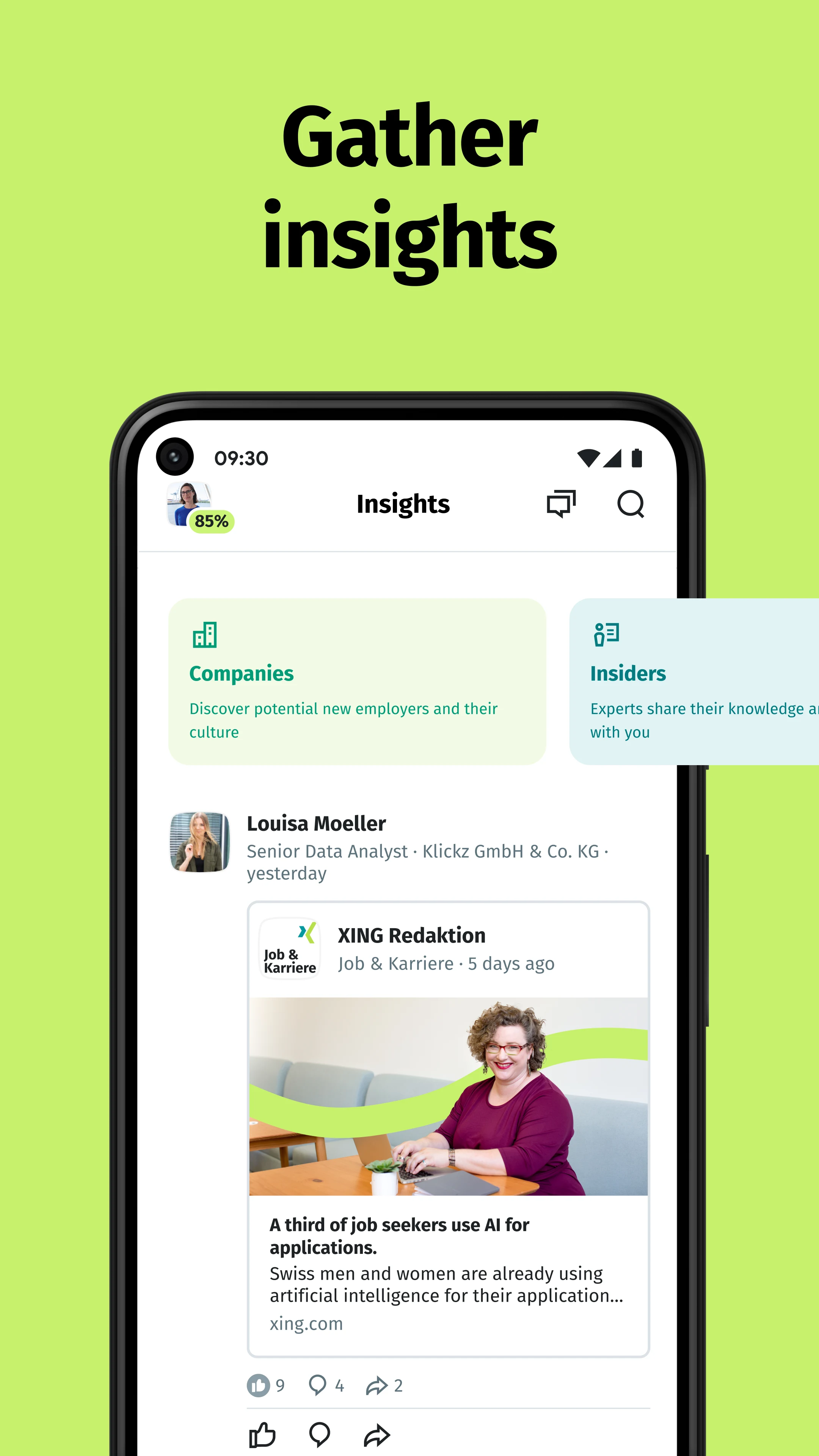 XING – the right job for you screenshot