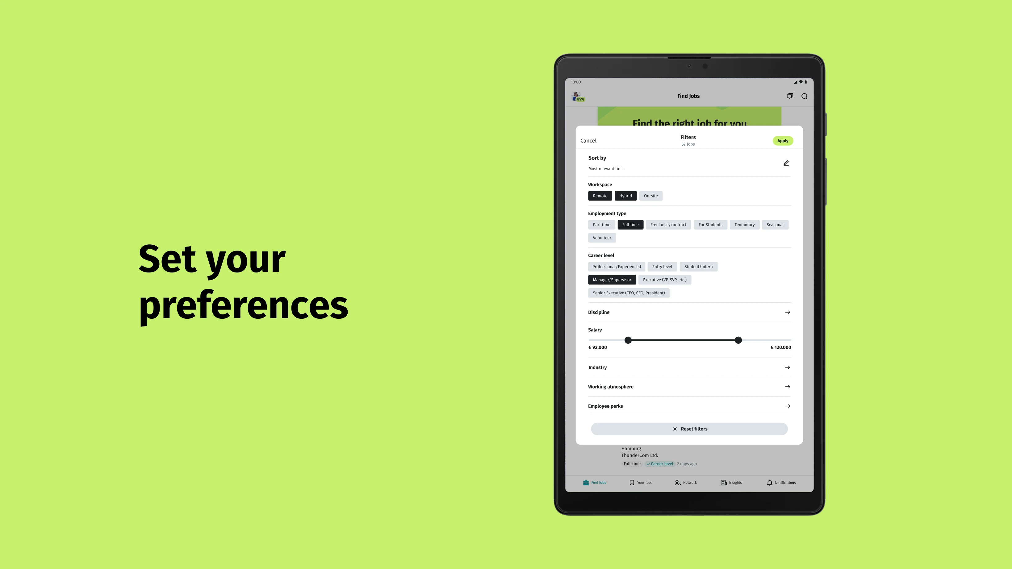 XING – the right job for you screenshot