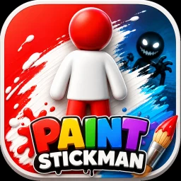 أيقونة Paint Stickman: Hide & Seek