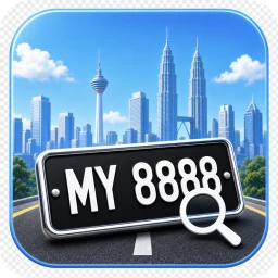 Malaysia Plate Number icon