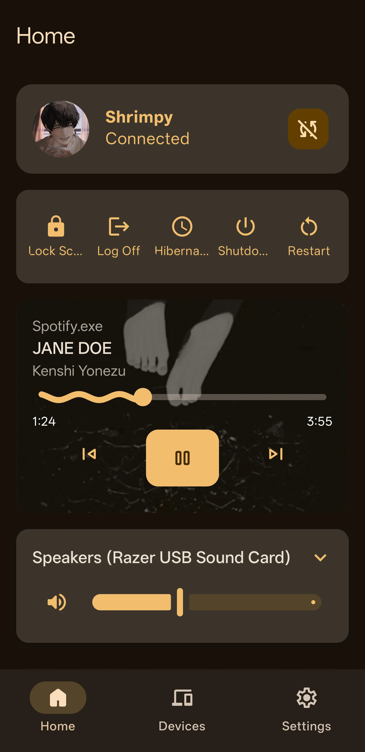 Sefirah screenshot