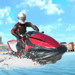 Water Boat Driving: Racing Sim のアイコン