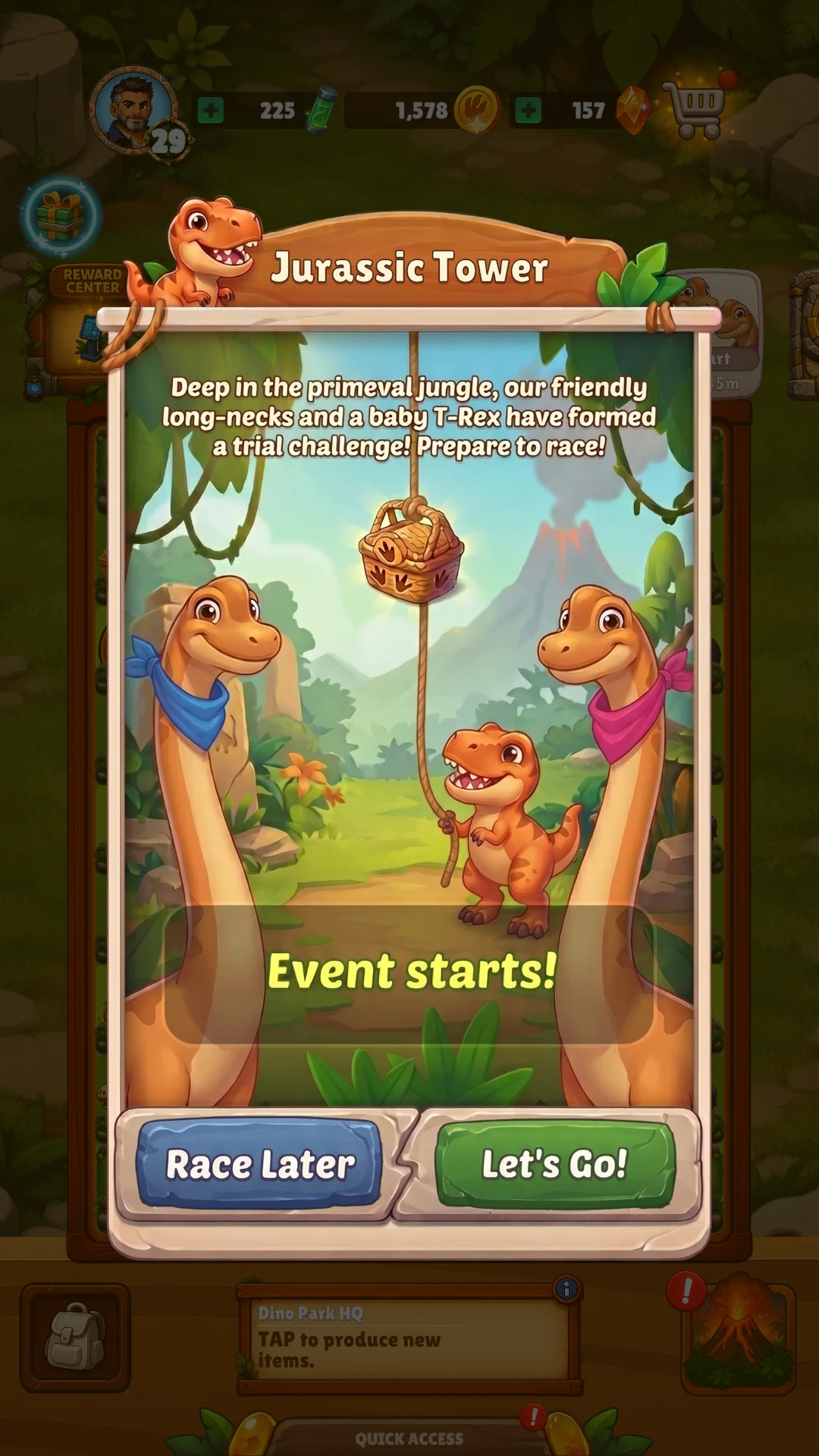 Dino Merge: Lost Island screenshot