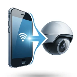 Mobile to CCTV Camera App icon