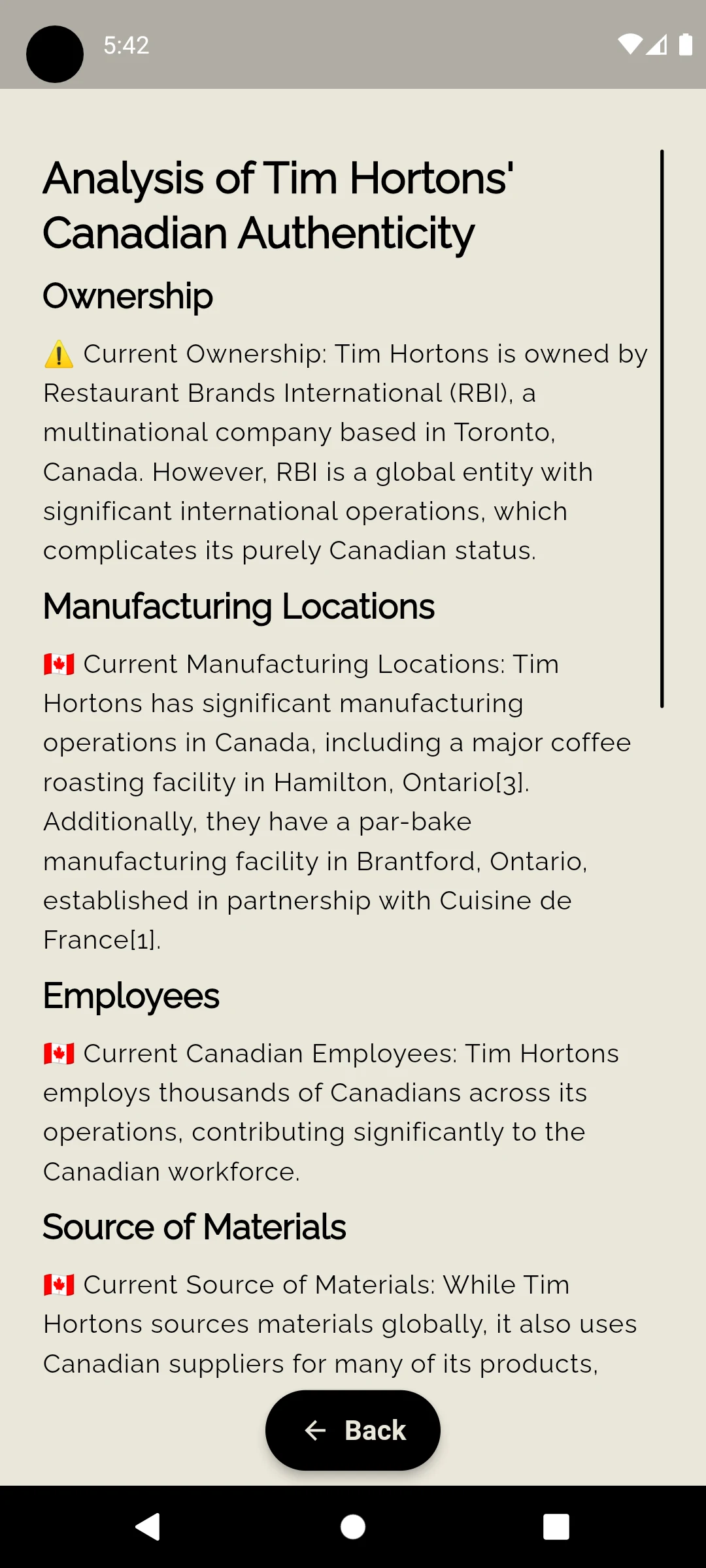 O SCANada: Buy Canadian screenshot