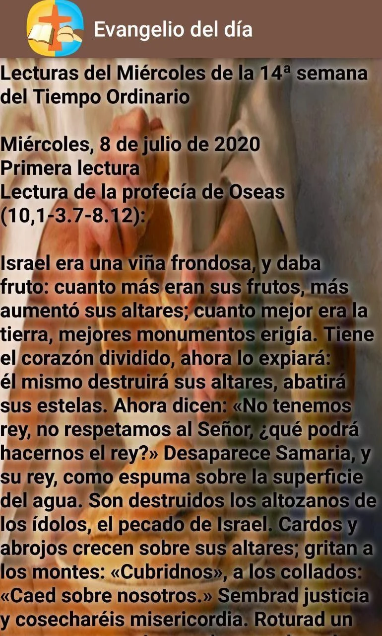 Evangelio del día screenshot
