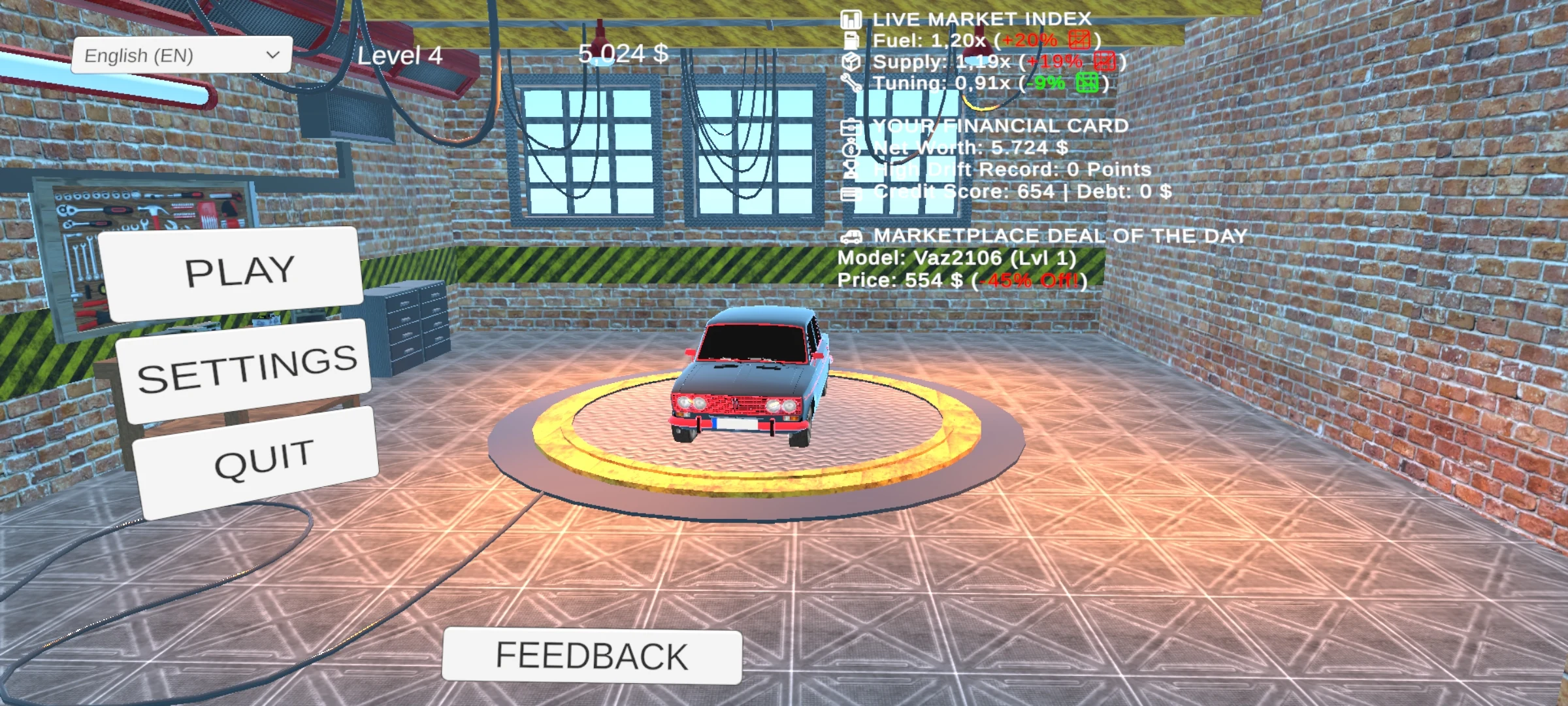 Classic Car Driving OpenWorld screenshot