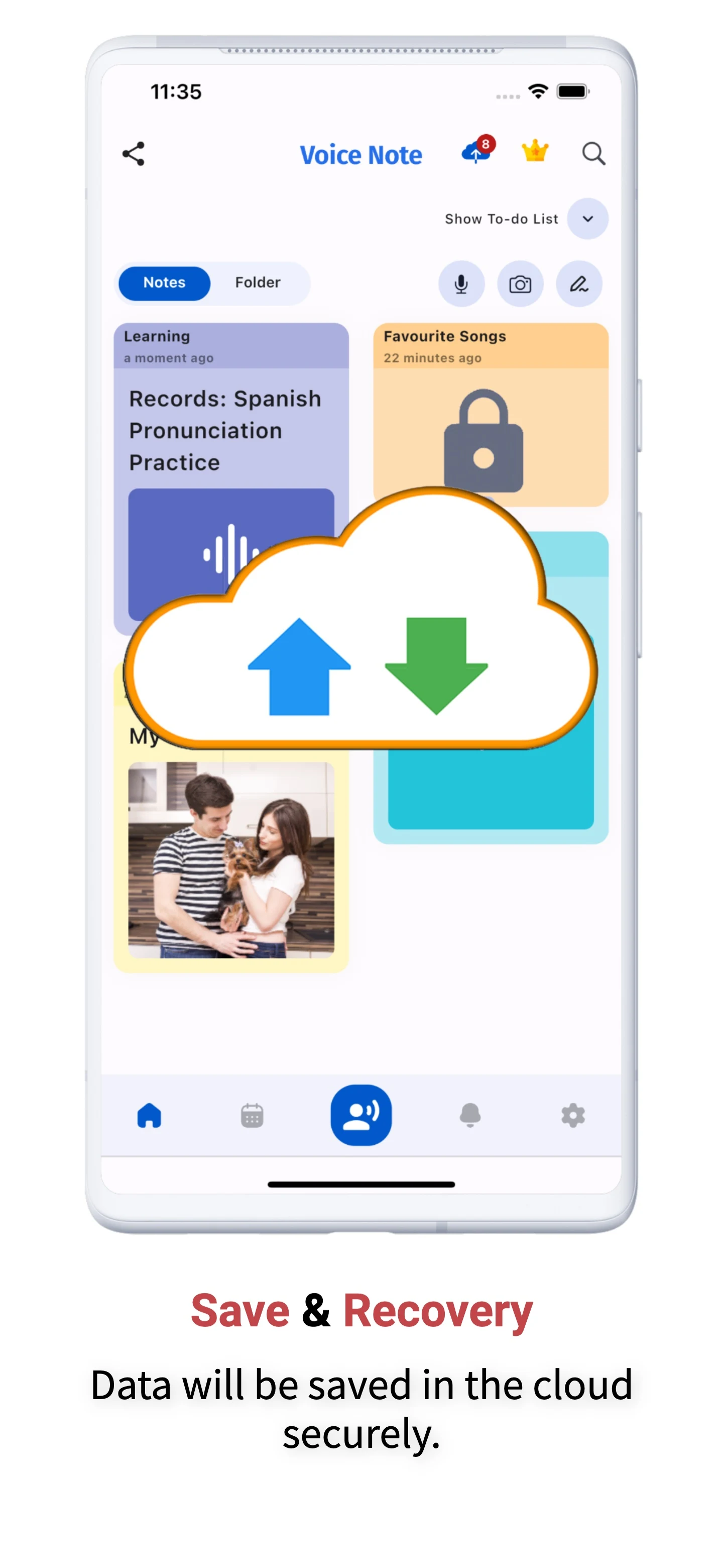 Voice Notes & Voice Memo + screenshot