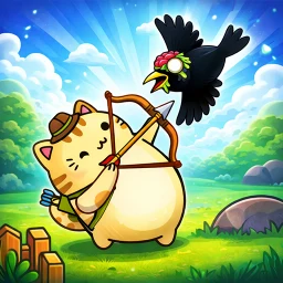Cat Archery: Zombie Birds のアイコン
