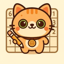 Symbol von Catudoku - Gemütliches Sudoku