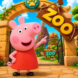 Icône de Little Peppa Pig: Zoo Prank