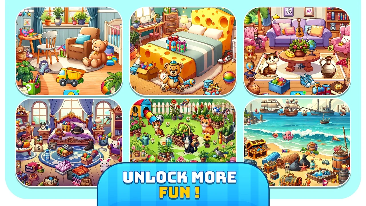 Find Hidden Objects Spot Games screenshot