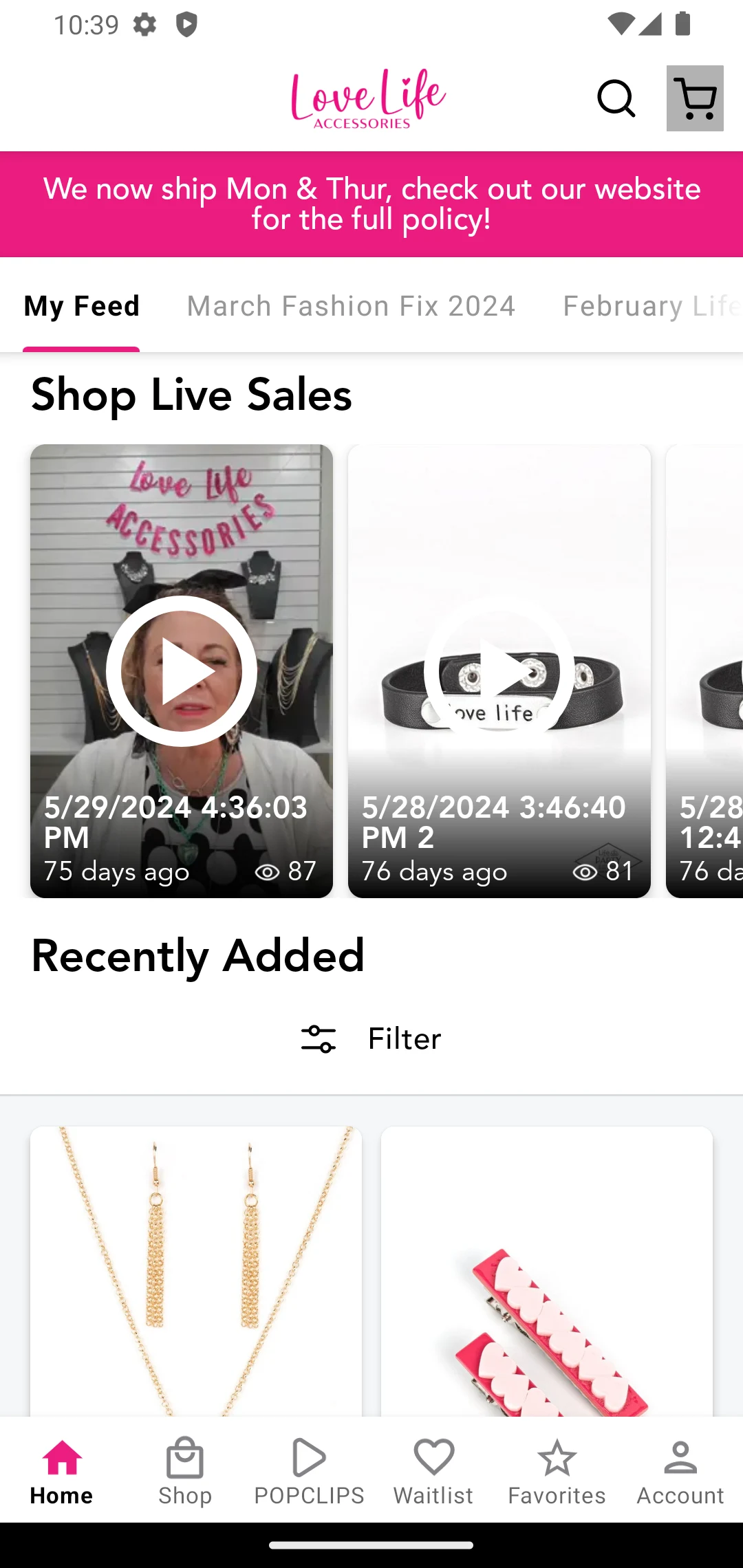 Love Life Accessories screenshot