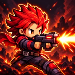 Icône de Crazy Gunner: Pixel Survivor