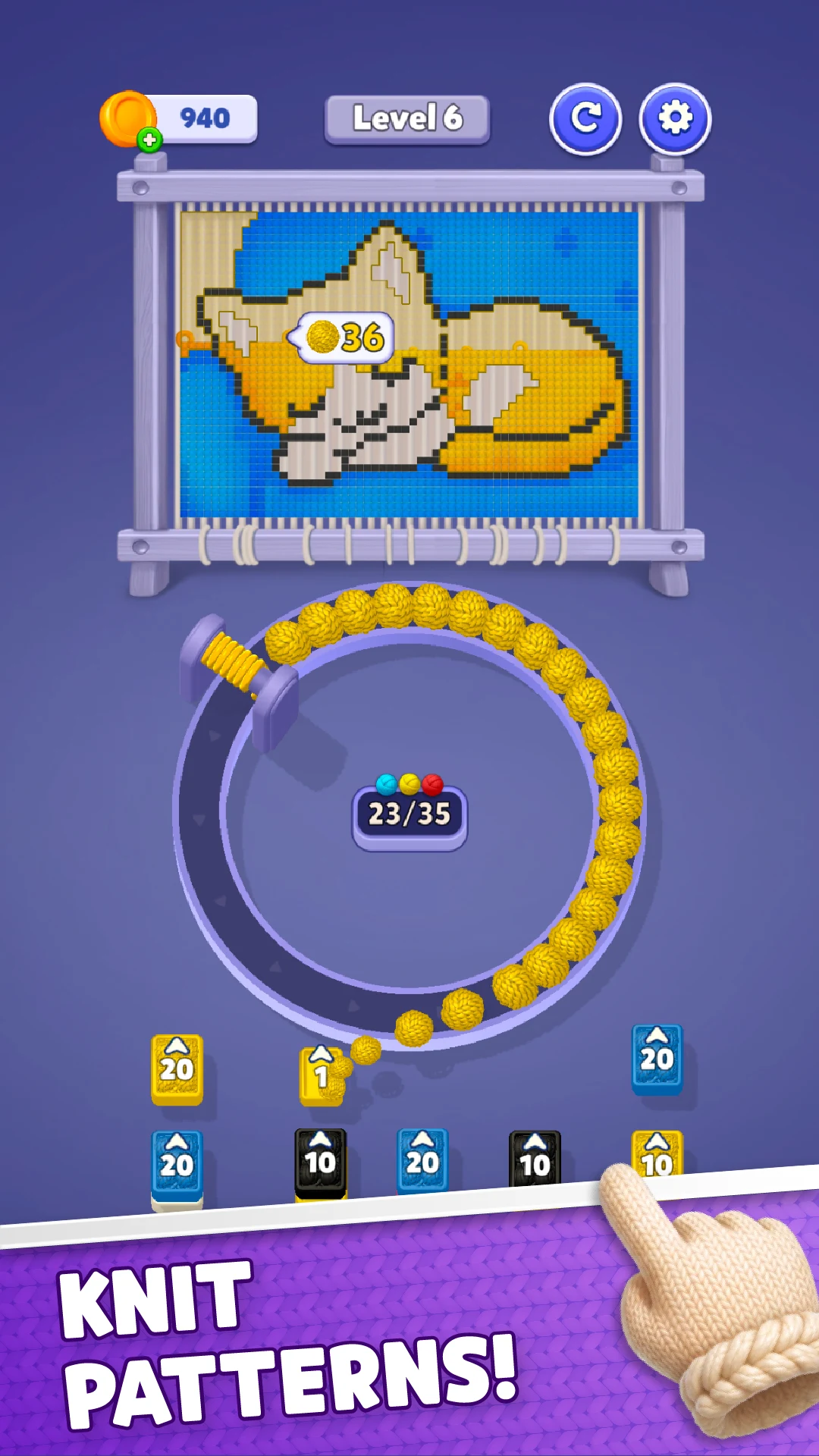 Wool Jam: Yarn Loop Puzzle screenshot