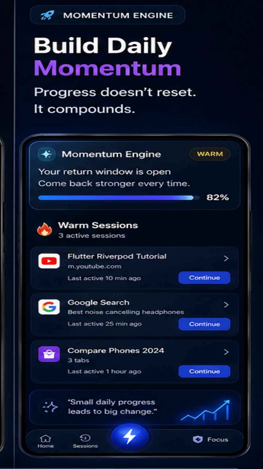 Titan Browser: Grow Daily screenshot