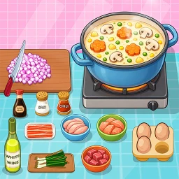 Ikon Kitchen Set Chef Cooking Bake